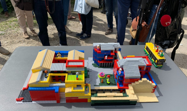 Maquette du Village Sarah en Lego