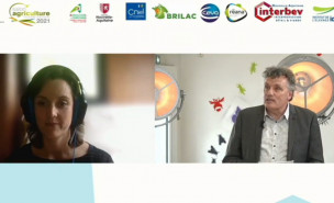 Capture d'écran du débat sur le bien-être animal du Salon de l'Agriculture de Nouvelle-Aquitaine