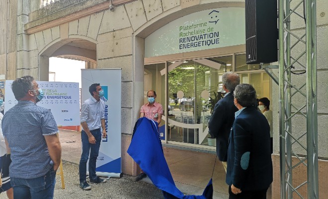 Le bureau de la plateforme de la rénovation énergétique inauguré le 11 juin à La Rochelle