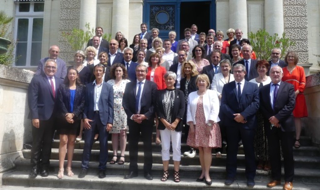 La nouvelle assemblée départementale de la Dordogne