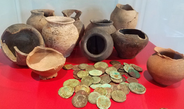 Vestiges de probables offrandes religieuses retrouvées sur le site de la Villa gallo-romaine de Lalonquette