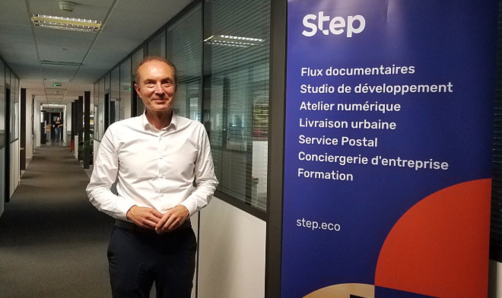 Kenny Bertonazzi directeur général de l'entreprise d'insertion STEP (Pau)