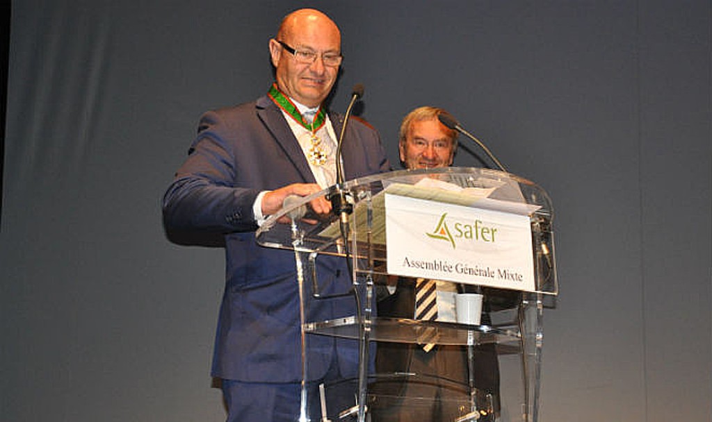 Francis Massé, ancien président de la SAFER Nouvelle-Aquitaine