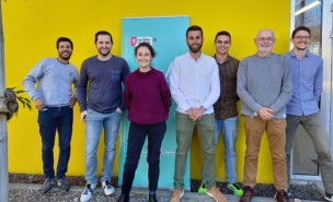 Les sept heureux patrons des startups lauréates de l’incubateur TiPi 535