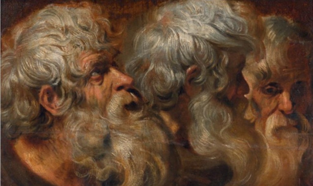Etude de trois têtes de vieillards, Pierre-Paul Rubens