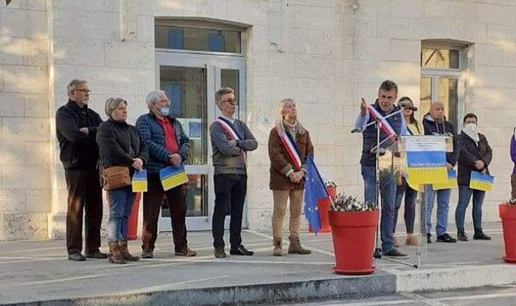 La Roche-Chalais, est la première commune de Dordogne a accueillir des réfugiés ukrainiens