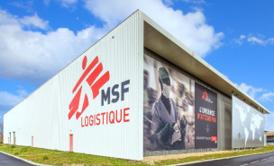 La plateforme MSF Logistique à Mérignac