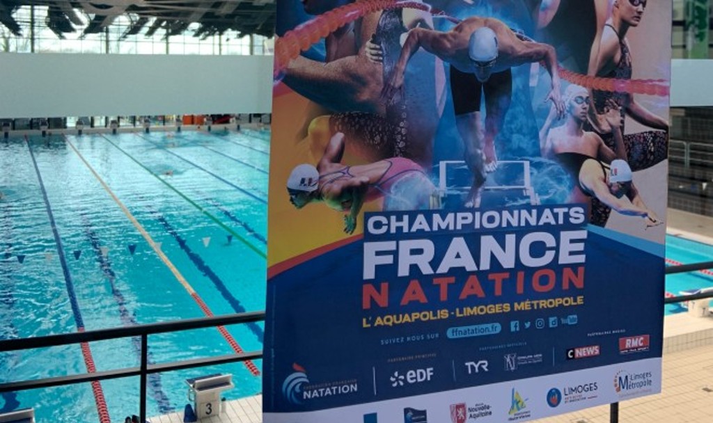 Limoges recevra les meilleurs nageurs français du 5 au 10 avril à l’Aquapolis