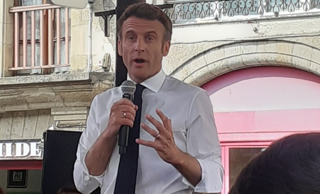 Emmanuel Macron, le président sortant arrive en tête en Dordogne