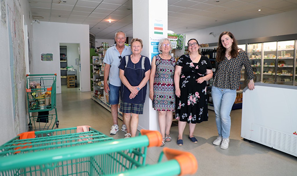 Chaque jour, il y a une équipe de permanence au supermarché coopératif et participatif du Baudet