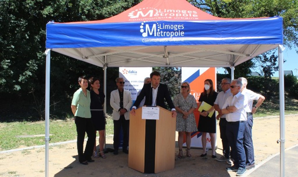 Limoges Métropole a inauguré l’interconnexion de ses deux réseaux de chaleur