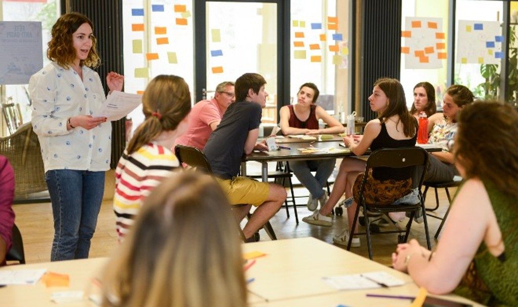 L'atelier fait partie du programme de rentrée des étudiants de la KEDGE Business School à Bordeaux