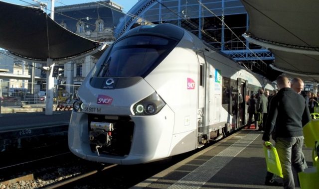 Ter Nouvelle-Aquitaine en gare de Bordeaux