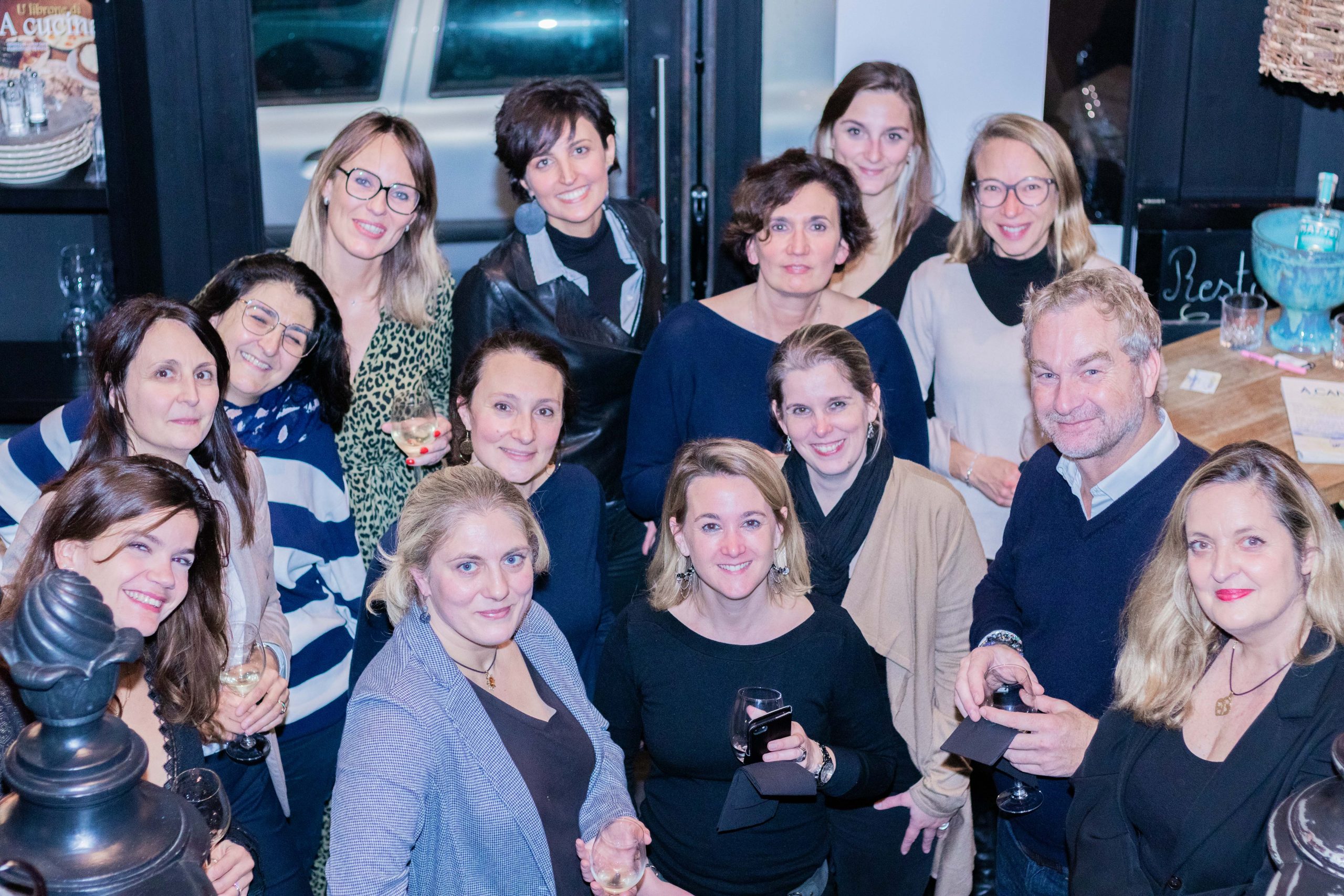 Nataly Veremeeva avec les femmes chefs d'entreprises de Bordeaux 