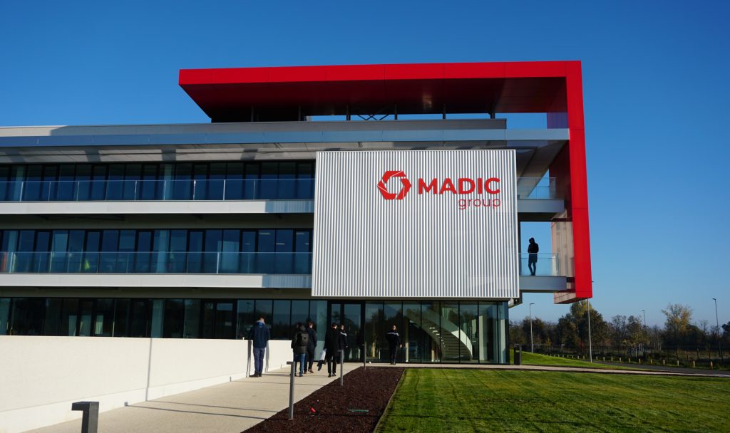 vue extérieure de la nouvelle usine MADIC