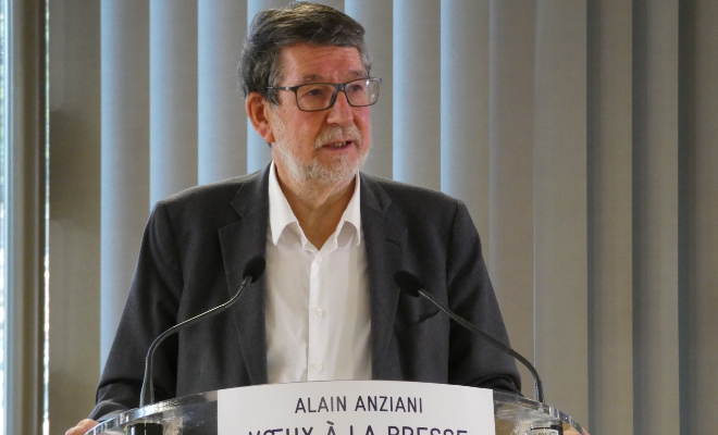 Photo d'Alain Anziani, Président PS de Bordeaux Métropole.