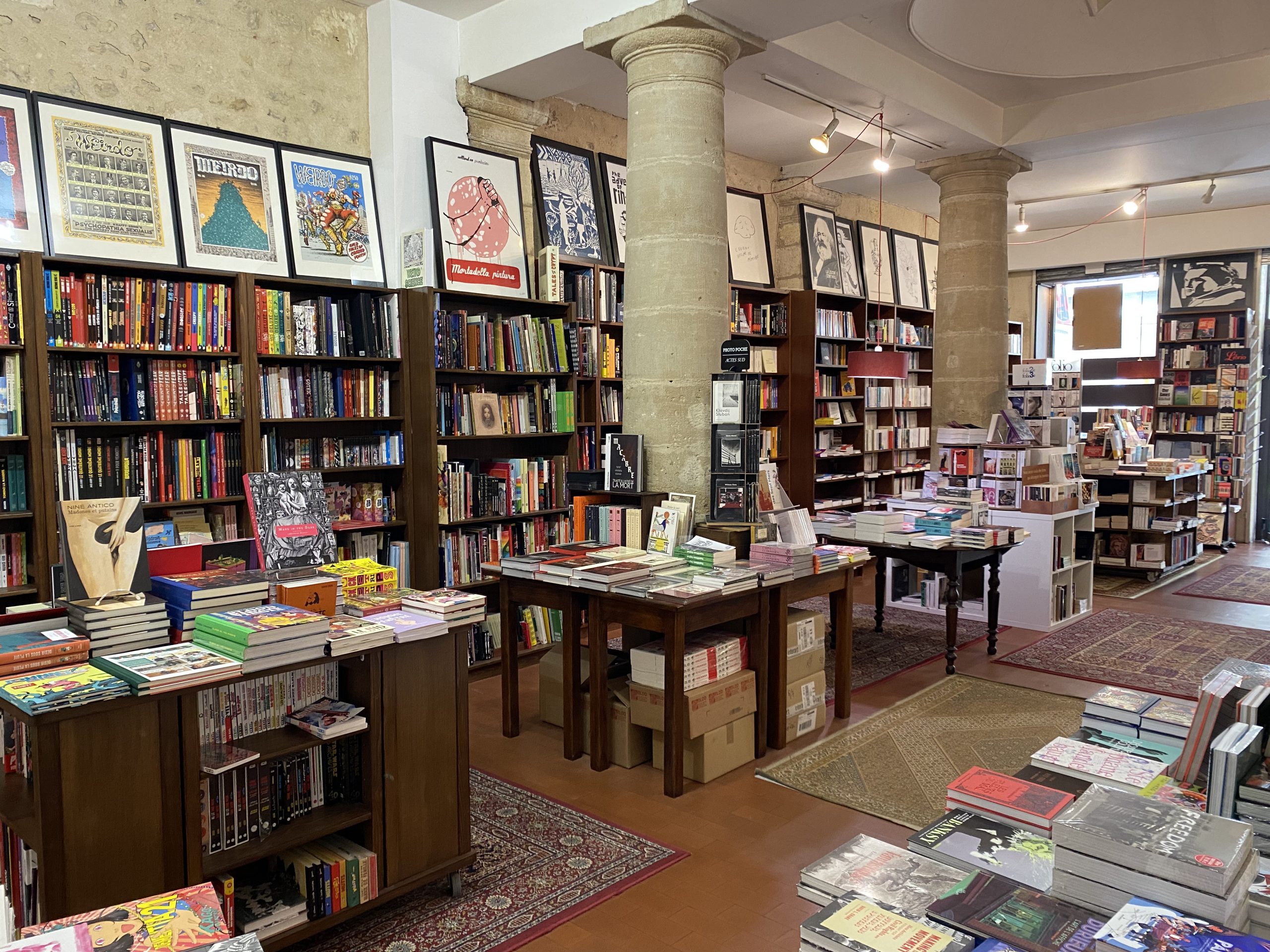 La librairie La Mauvaise réputation quartier Saint-Pierre à Bordeaux