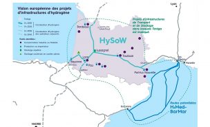 Cartographie du projet HySow par Teréga