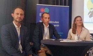 Benoît Decours, Pascal Pénicaud et Diane Beaucard