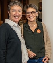 Les cofondatrices de BatiFemmes, Karine Santamaria et Emmanuelle Taulet