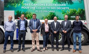 Dans le cadre du contrat de performance conclu, voilà un an avec Limoges Métropole, Suez Recyclage et Valorisation a inauguré son éco base qui accueileira 16 camions électriques d'ici fin juillet.