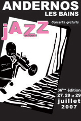 affiche Jazz en liberté andernos 2007