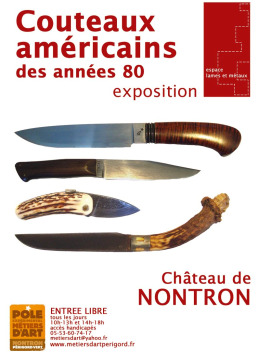 Expo couteaux américains à Nontron