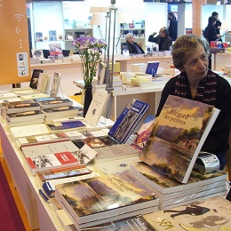 Stand des éditions Fanlac au salon du livre de Paris 2011