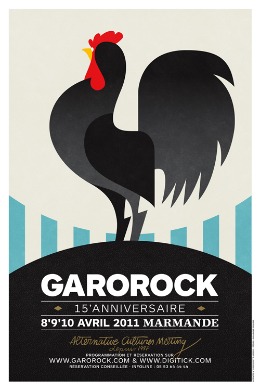 Affiche GaroRock 2011