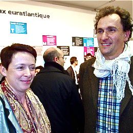 Isabelle Boudineau et Vincent Feltesse. Après la collaboration à laCUB, Euratlantique