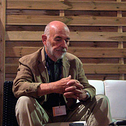 Peter Knapp, grand nom du monde l'image, artiste en résidence lors d'Arte Flamenco 2010