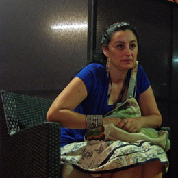 Pilar Albarracin, artiste plasticienne, en résidence pour le Festival 2011