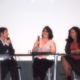 Gabrielle Denis, Anne Lataillade et Fadhila Brahimi, femmes dans le monde du web