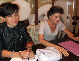 Michèle Delauney et sa suppléante, Emmanuelle Ajon