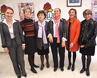 6 femmes à la tête de 6 circonscriptions