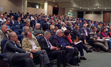 Le public venu nombreux assister à la CDFR organisée à la Maison de la promotion sociale à Artigues