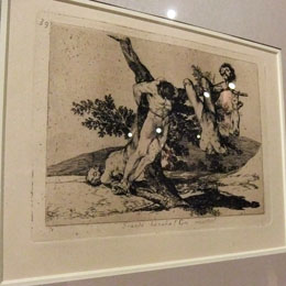 Exposition Goya, chroniqueur de toutes les guerres. Les Désastres et la photographie de guerre