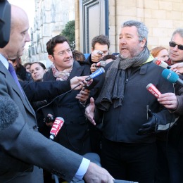 Philippe Starck, honoré d'avoir conçu le Pibal pour Bordeaux