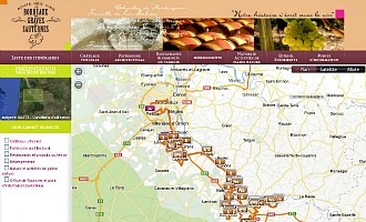 Site de la route des vins de Bordeaux en Graves et en Sauternes