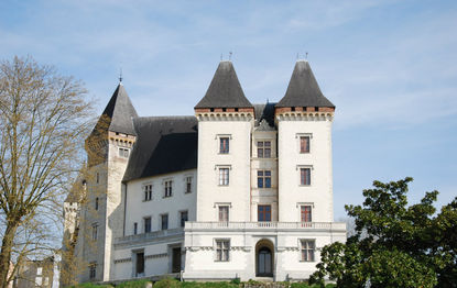 Le château de Pau, l'un des lieux favoris de François Bayrou.