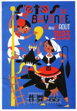 Une oeuvre d'Arnaud Saez (1993) qui, entre 1956 et 2000 a confectionné l'affiche que conservaient précieuxement les collectionneurs.