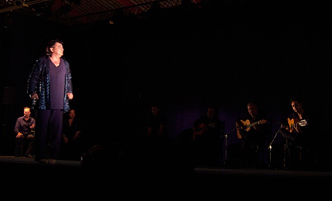 Antonio Canales sur la scène du Café cantante le 2juillet 2014