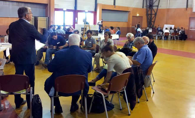 Les ateliers d'échange organisés dans le cadre du Conseil territorial du Sud Gironde