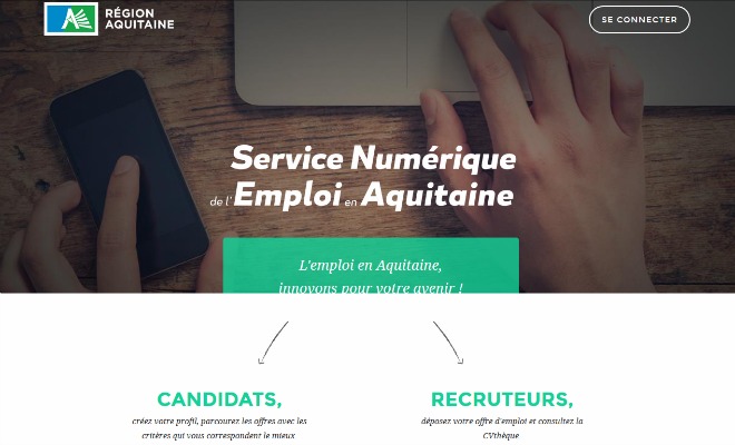 Le service numérique de l'emploi en Aquitaine lancé par la Région à la rentrée 2015