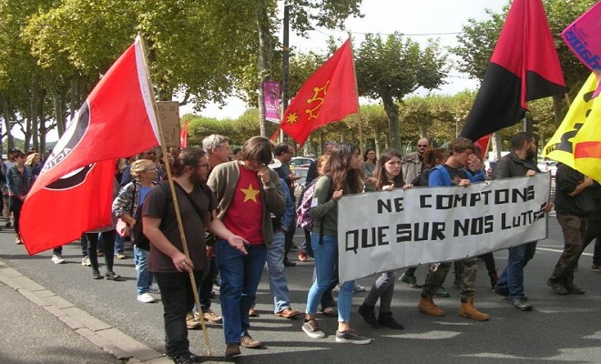 Manifestation 12 septembre 2017 en Lot-et-Garonne