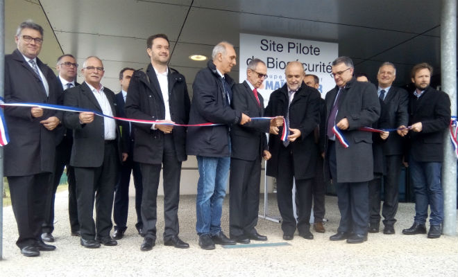 Inauguration du site pilote biosécurité Maïsadour à Mugron