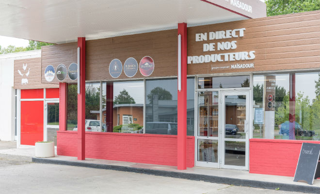 La première boutique ''En direct de nos producteurs'' a ouvert ses portes le 4 mai à Aire-sur-l'Adour dans les Landes