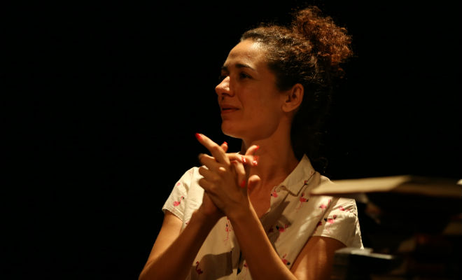 La danseuse Anabel Veloso, directrice artistique du projet éducatif ''Voilà! Don Quijote