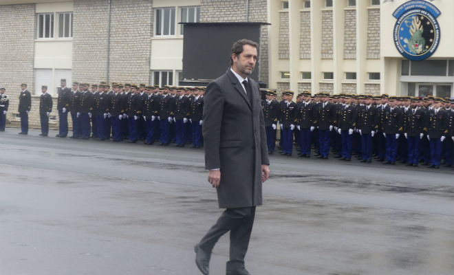 Christophe Castaner, le ministre de l'intérieur s'est rendu à Saint-Astier le 15 mars, dans le cadre du 50e anniversaire du CNEFG de Saint Astier