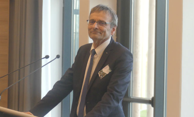 Philippe Boujut, président de la caisse régionale du Crédit Agricole Charente Périgord
